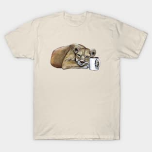 "Lazy Lioness" - Java Jungle collection T-Shirt